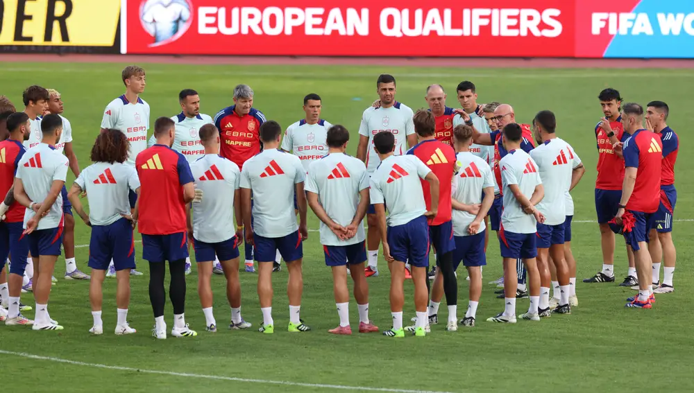 Spanish national team prepares for FIFA World Cup qualifiers