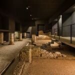 Imagen de la cripta arqueológica del Patio de Banderas
