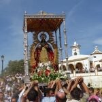 La Virgen de Montemayor, patrona de Moguer, estará presente en la Magna Mariana de Huelva