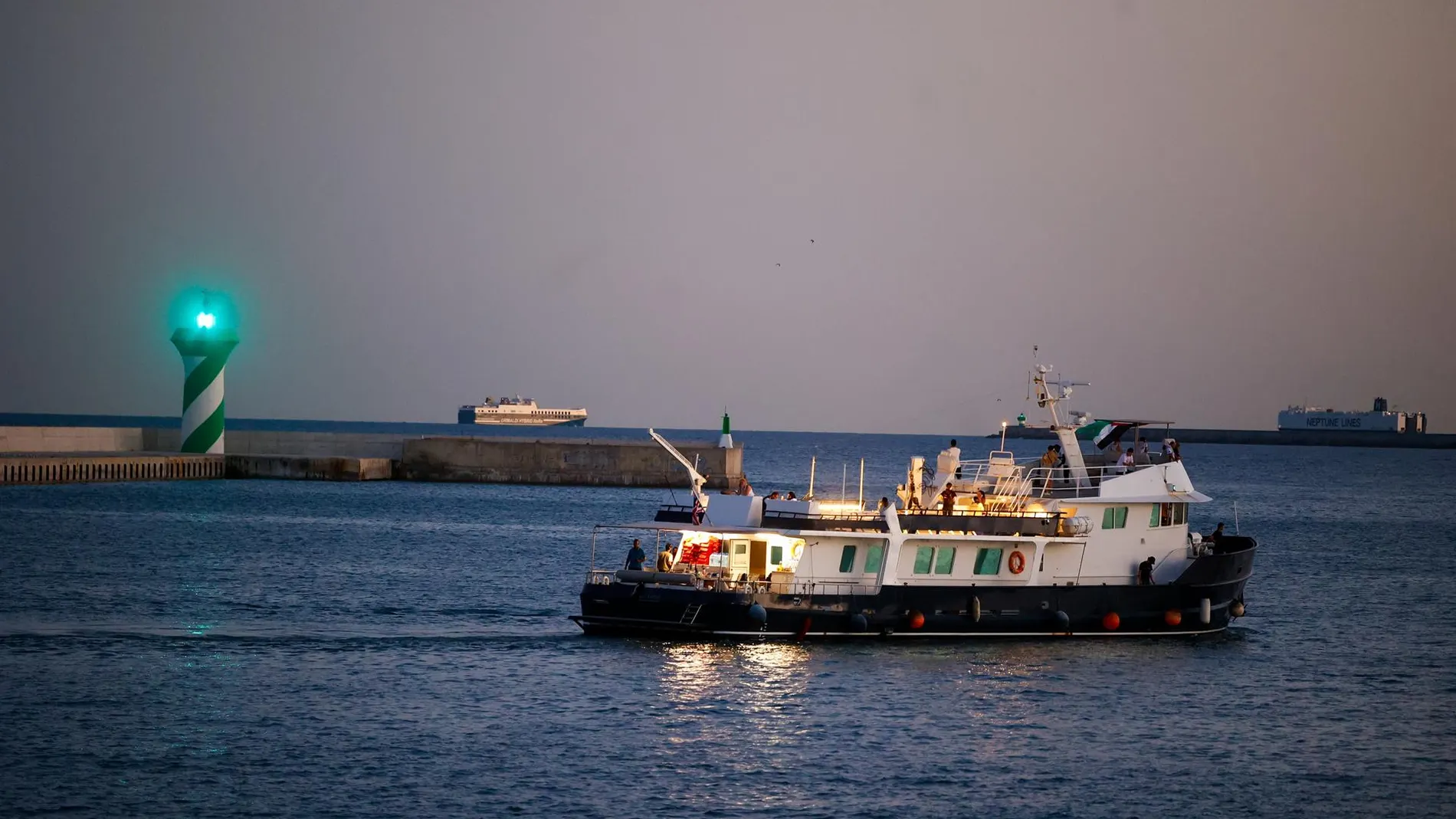La Global Sumud Flotilla hace una "escala técnica" en Menorca en su travesía hacia Gaza