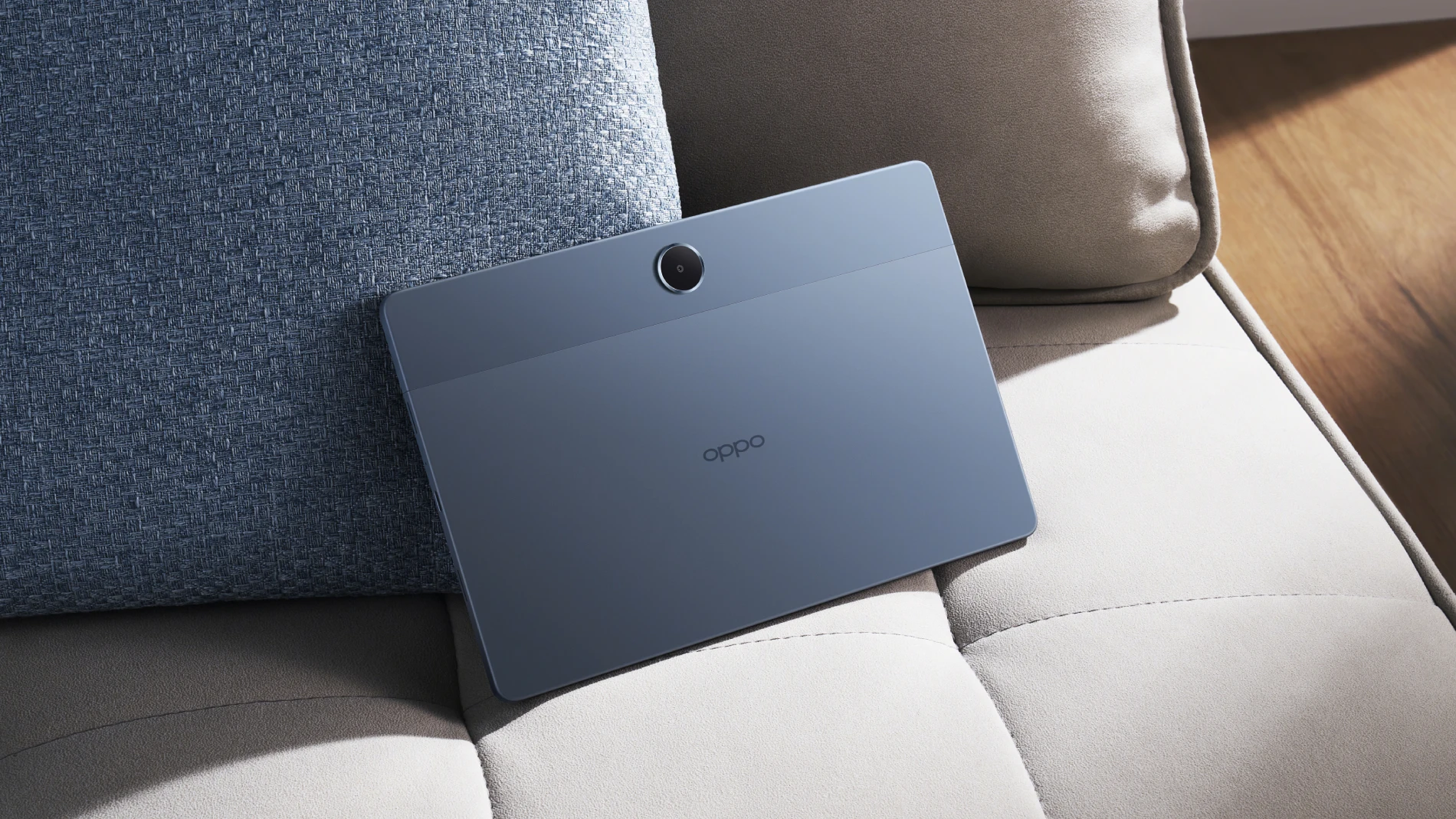 La nueva OPPO Pad SE en su acabado 'Twilight Blue'
