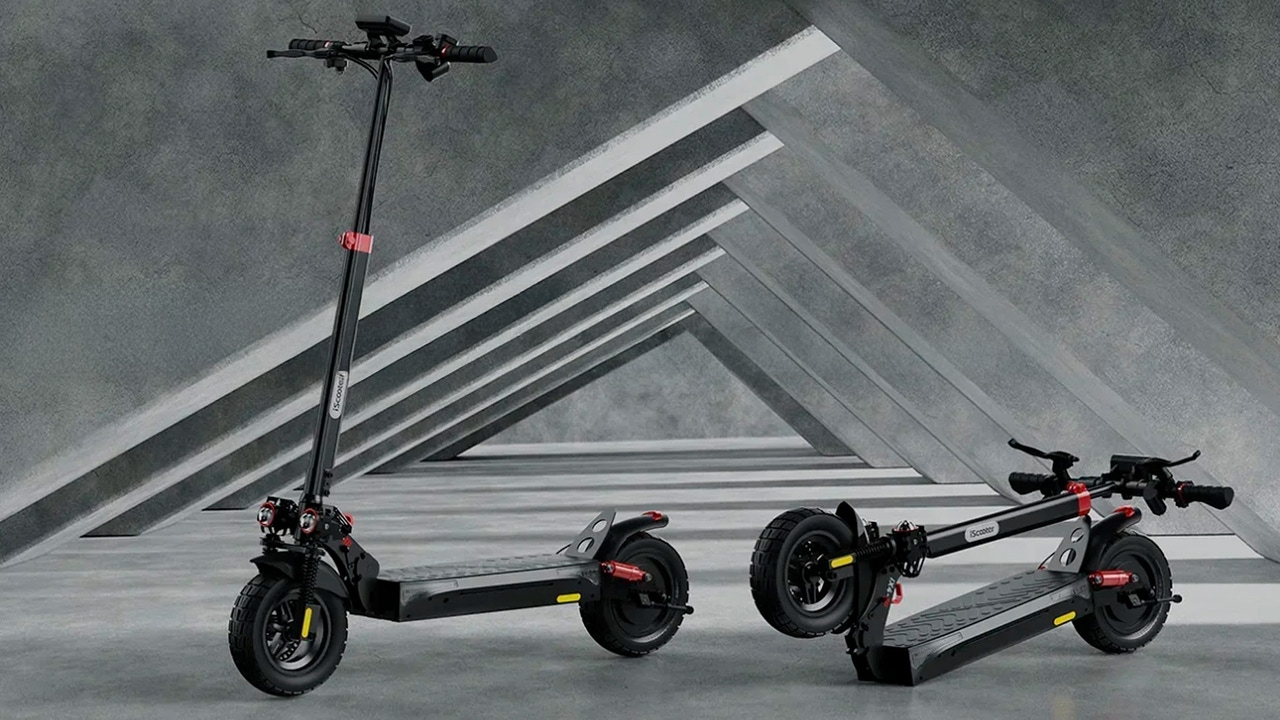 De oferta el patinete eléctrico que combina comodidad, suspensión y frenos de disco