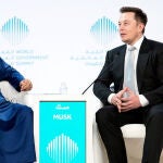 Elon Musk, CEO de Tesla y SpaceX, durante el WGS de 2017