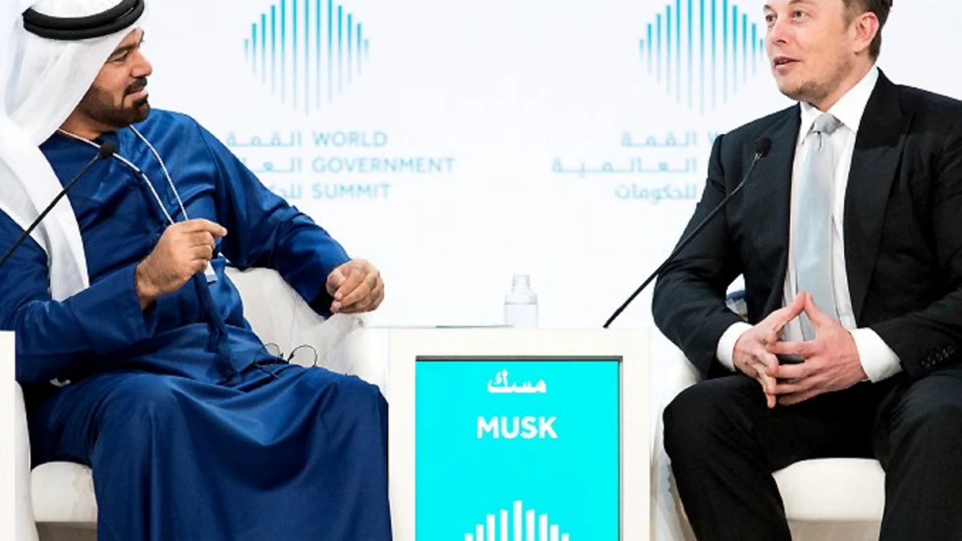 Elon Musk, CEO de Tesla y SpaceX, durante el WGS de 2017
