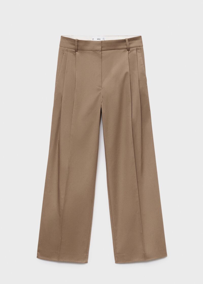 Pantalón de pinza.