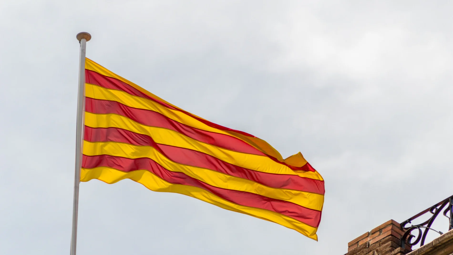Una bandera de Cataluña