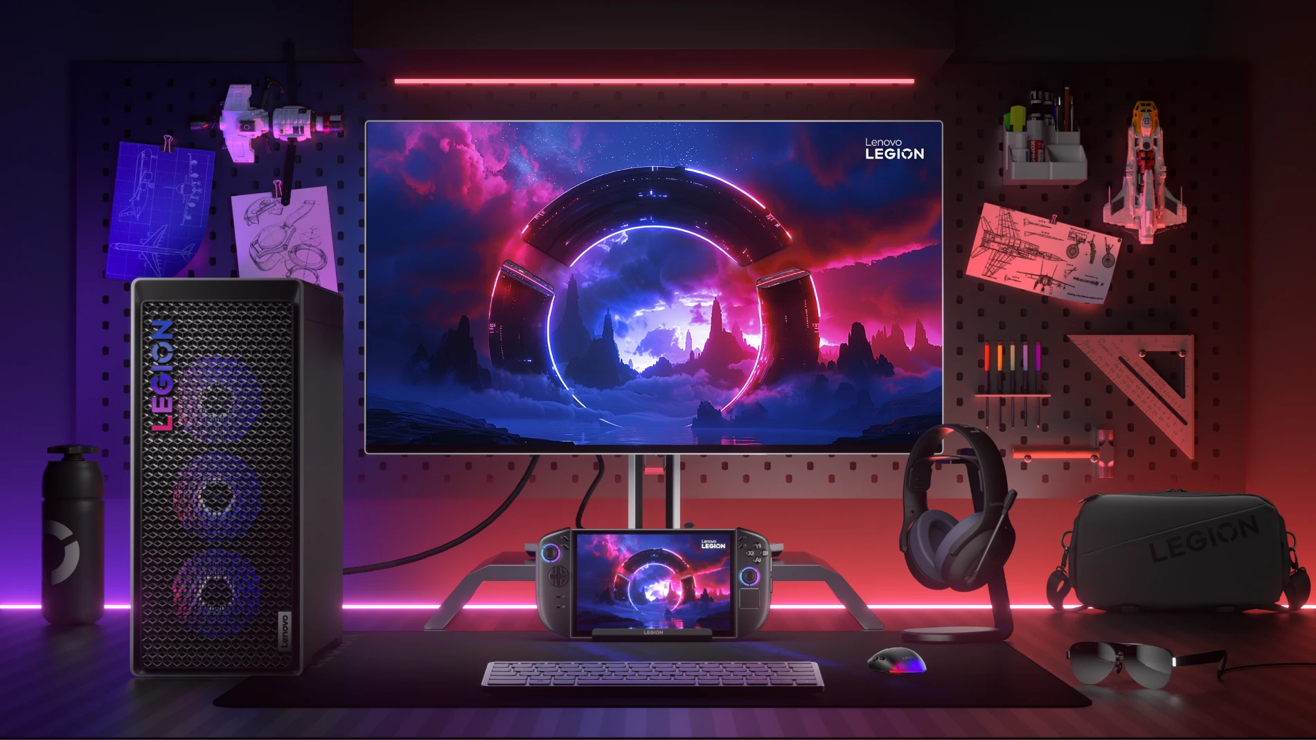 Estos son algunos de los productsos gaming que ha presentado Lenovo durante la IFA de 2025