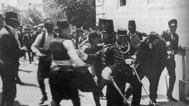 El arresto de Gavrilo Princip: las provocaciones nacionalistas que acabaron desembocando en la Primera Guerra Mundial (1914-1918)
