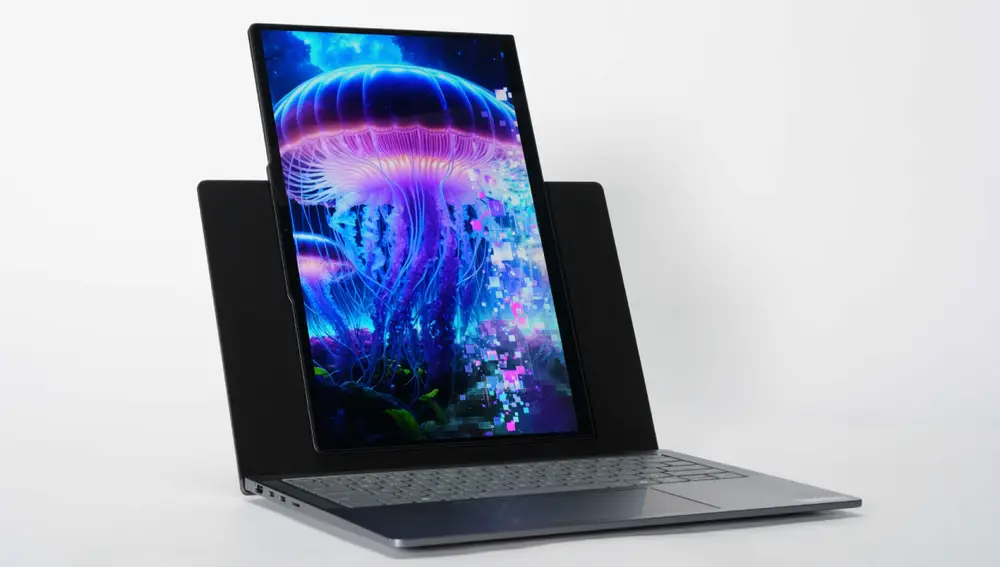 El ThinkBook VertiFlex es uno de los dispositivos futuristas mostrados por Lenovo en la IFA 2025
