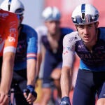 El ciclista Nadav Raisberg, del equipo Israel, durante la etapa de este viernes 