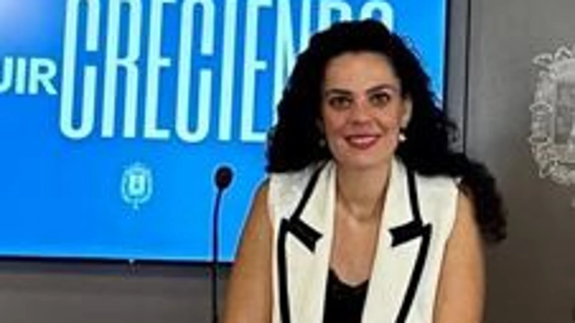 La portavoz del Gobierno local de Alicante, Cristina Cutanda