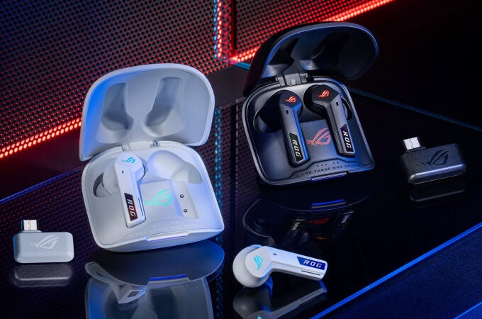 Los auriculares ASUS ROG Cetra True Wireless SpeedNova son de gama alta
