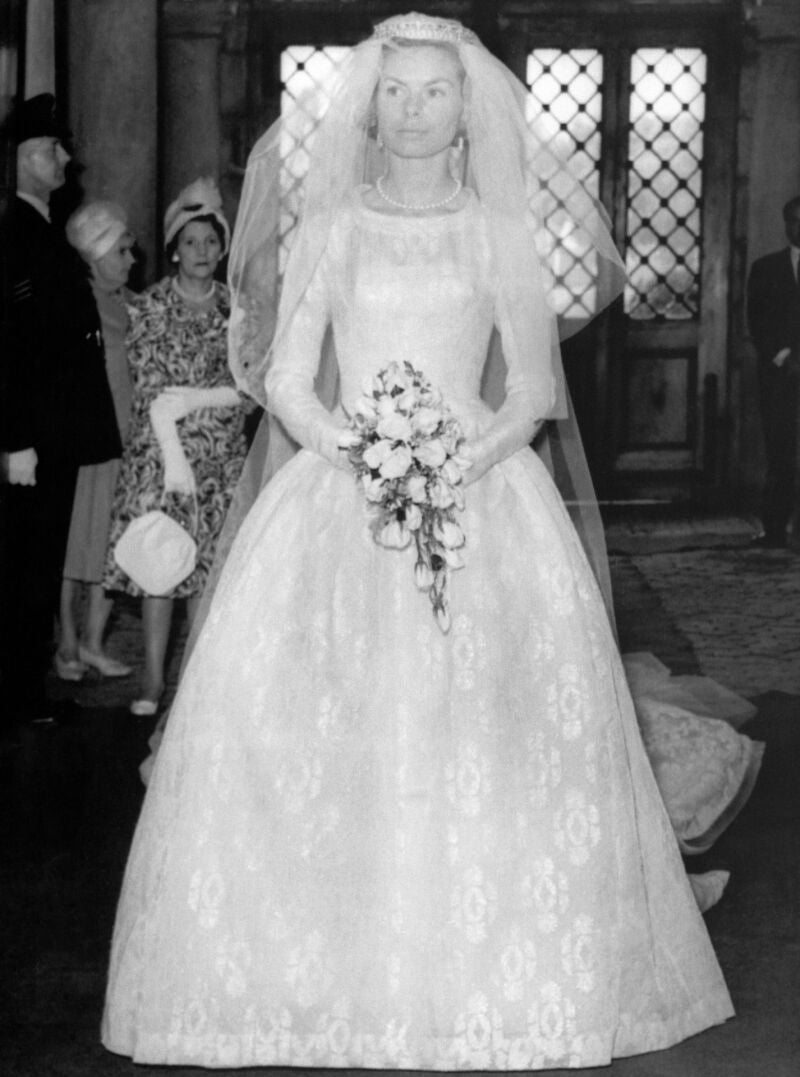 El vestido de novia de la duquesa de Kent