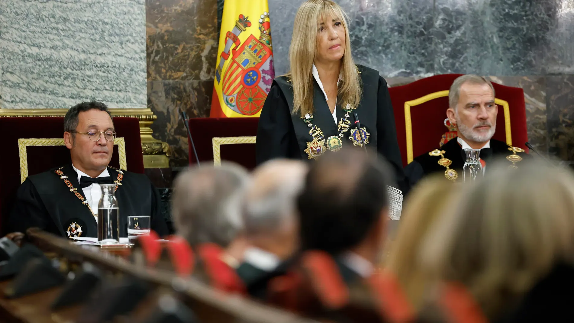 La presidenta del Tribunal Supremo y del Consejo General del Poder Judicial, Isabel Perelló Europa Press / David de Haro.POOL 05/09/2025
