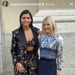 Eugenia Martínez de Irujo y Tana Rivera.