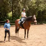 Laura Heredia, en una de sus clases