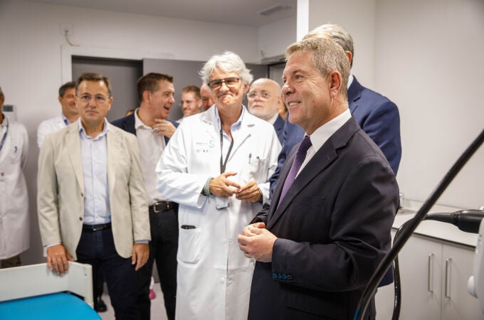 Visita al nuevo edificio polivalente del Complejo Hospitalario Universitario de Albacete (CHUA)