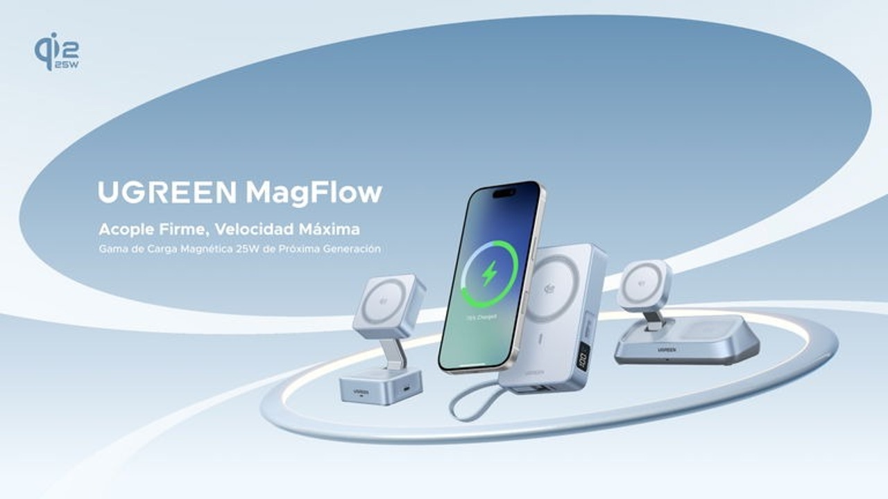 UGREEN reinventa la carga inalámbrica con su nueva y espectacular gama MagFlow