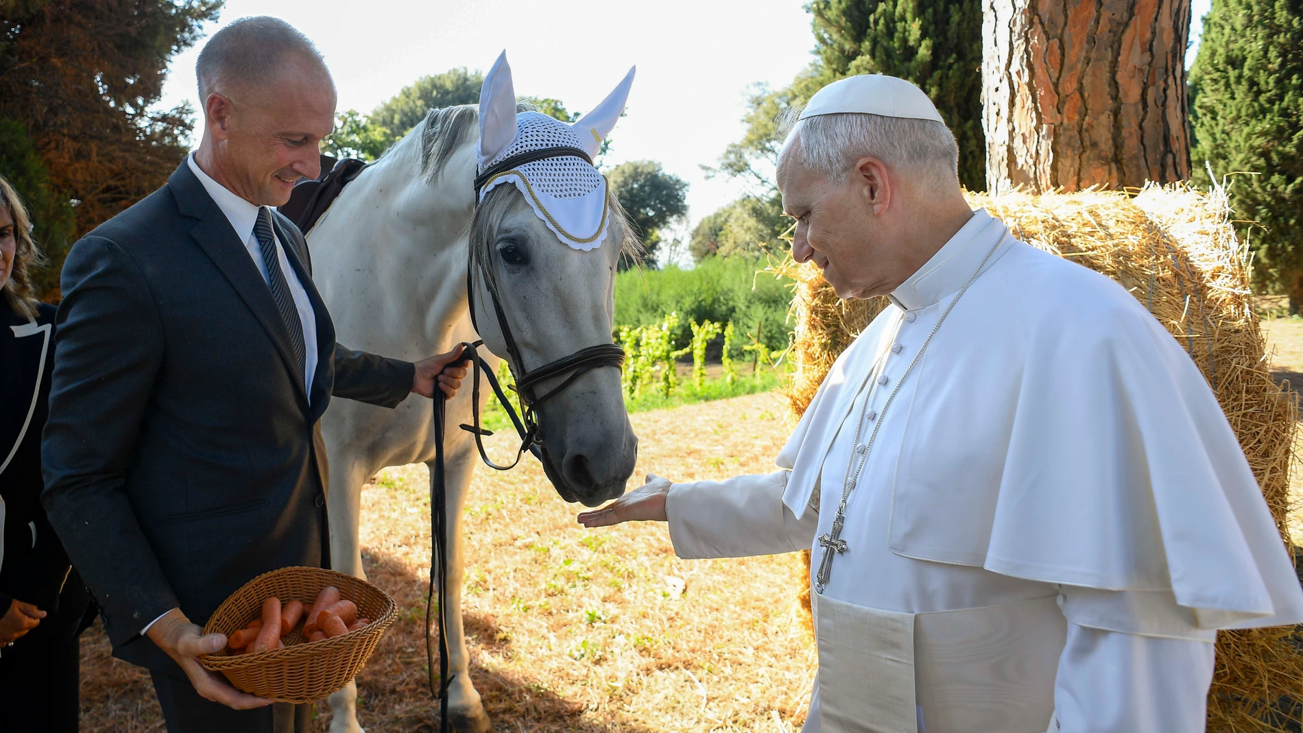 El Papa inauguró "Borgo Laudato si", el proyecto ecologista del Vaticano en Castel Gandolfo