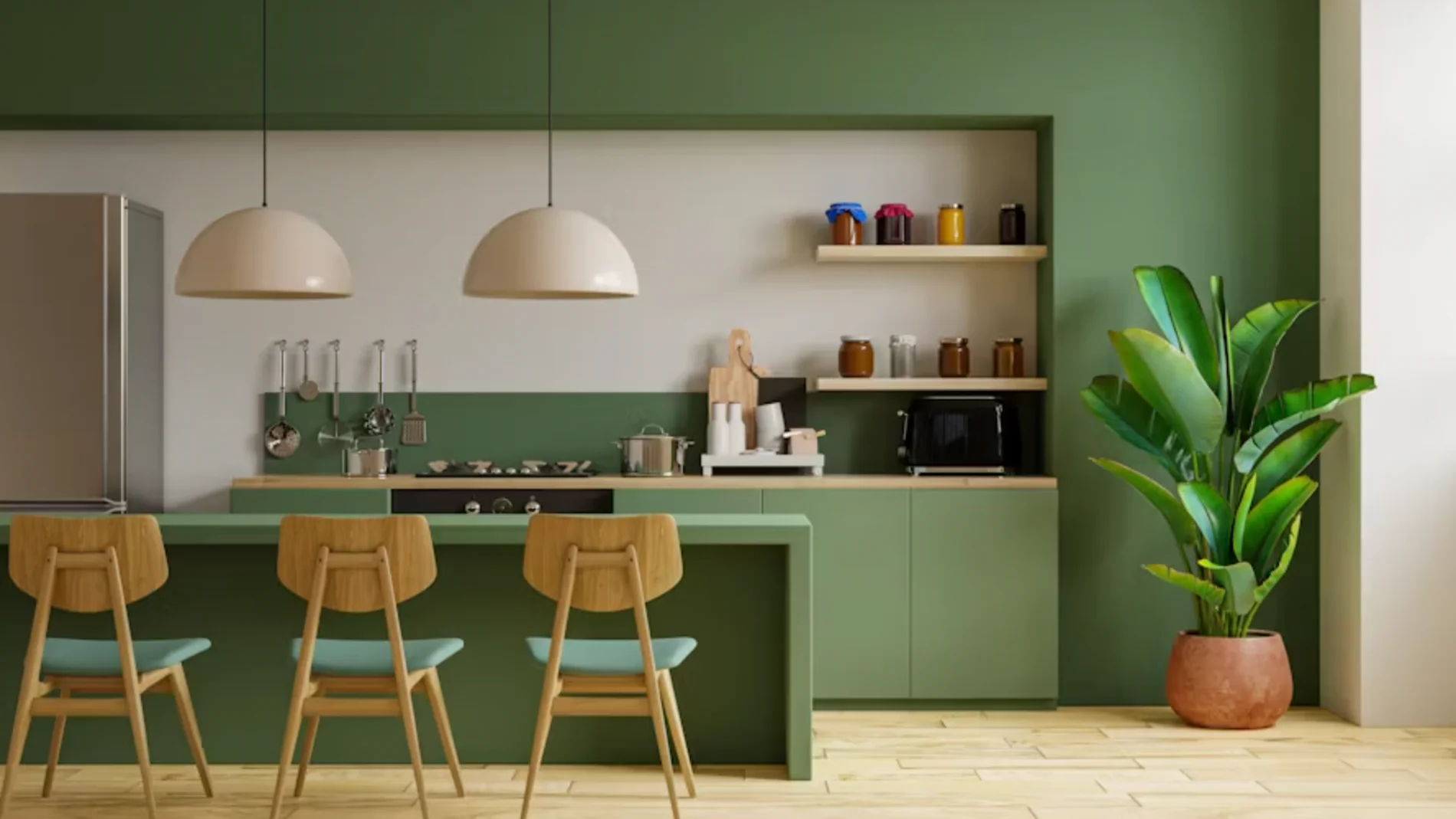 Adiós a las cocinas completamente blancas: el color inesperado que dominará este 2025