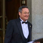 El Fiscal General del Estado, Álvaro García Ortiz.El rey Felipe VI es despedido por la presidenta del Tribuna