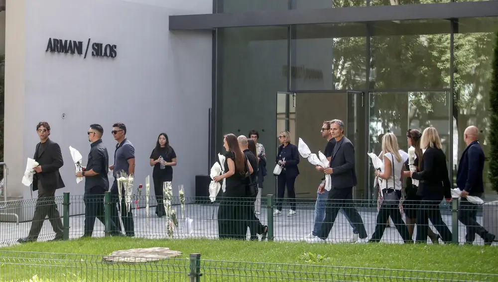 Funeral chapel for late fashion legend Giorgio Armani opens in Milan
