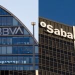 Economía.- BBVA contempla realizar ajustes en su plantilla y en la de Sabadell una vez se puedan fusionar