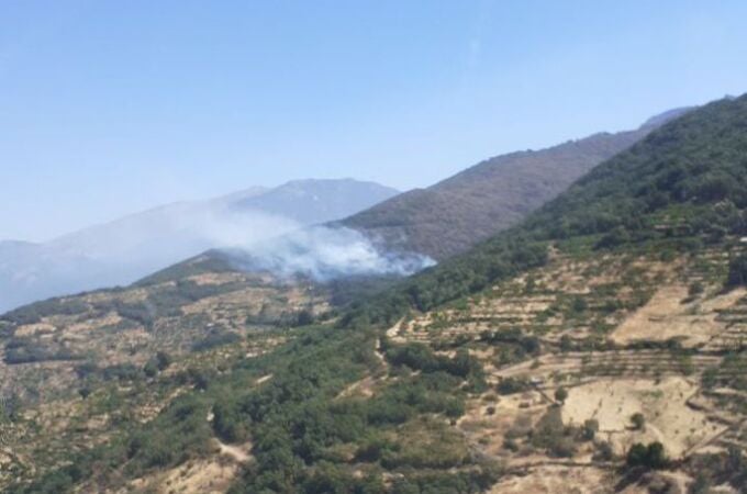 Nuevo incendio en Jarilla