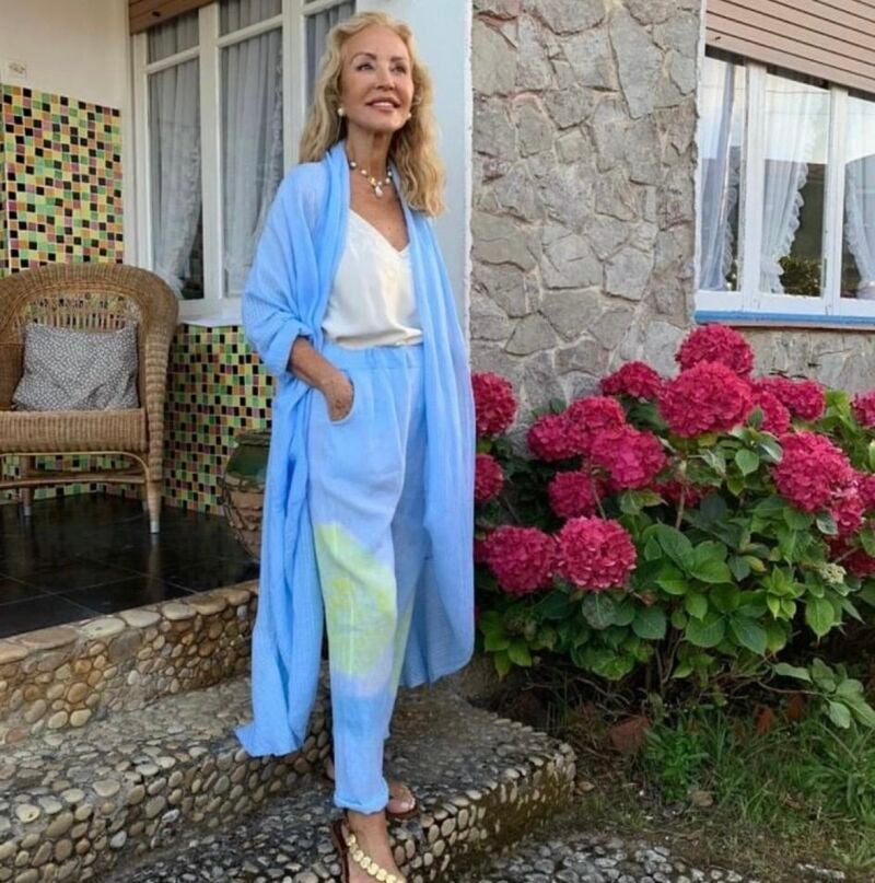 El look de Carmen Lomana.