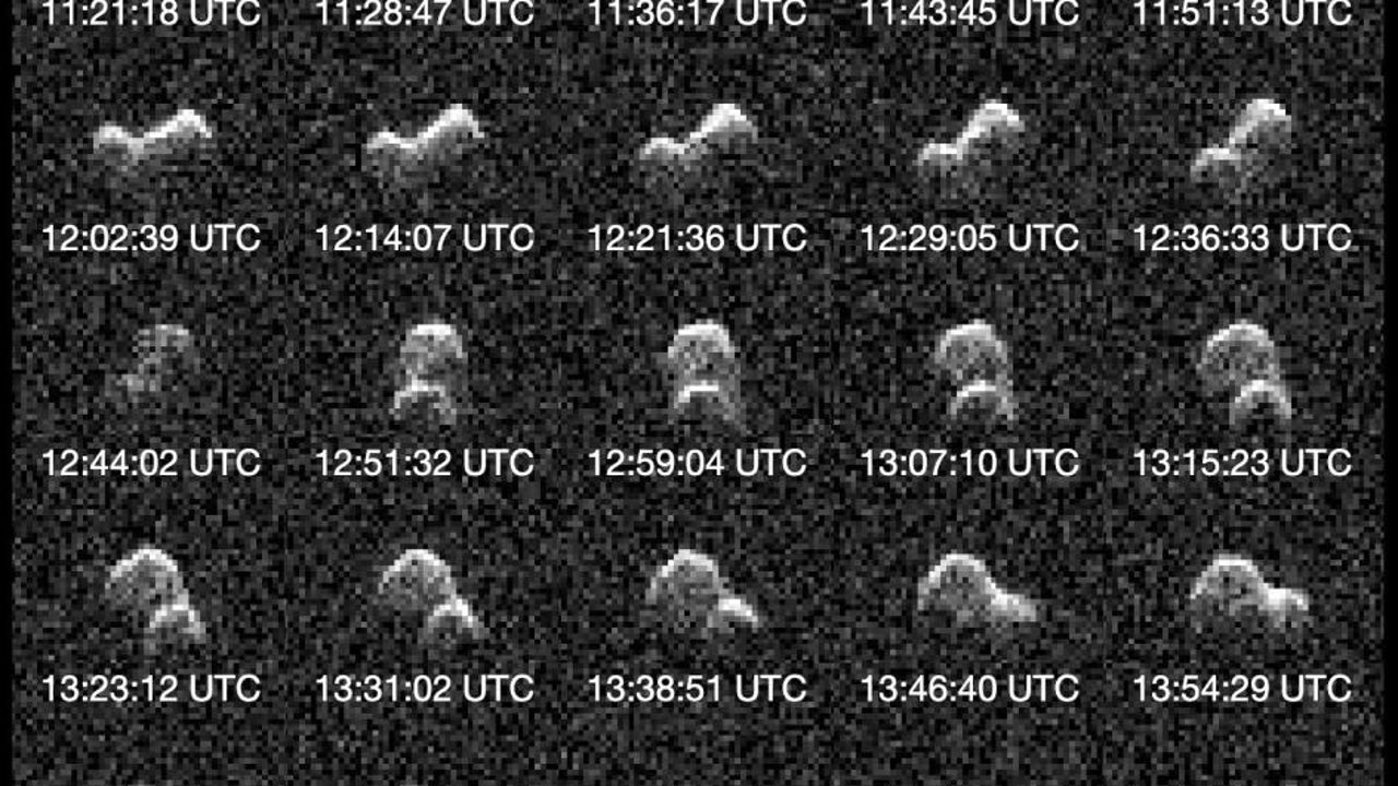 La NASA desvela que un asteroide con forma de cacahuete y potencialmente peligroso se ha acercado a la Tierra