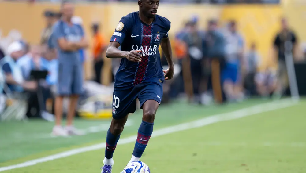Paris Saint-Germain's Ousmane Dembele