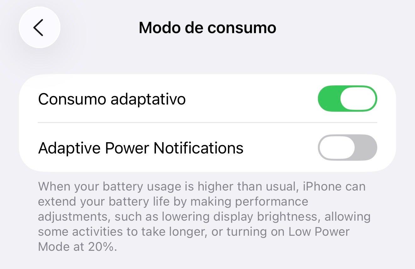 5 trucos de iOS 26 para mejorar la batería de tu iPhone
