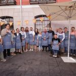 Jesús Julio Carnero y Conrado Íscar, entre otros, en la inauguración de la Feria de Día
