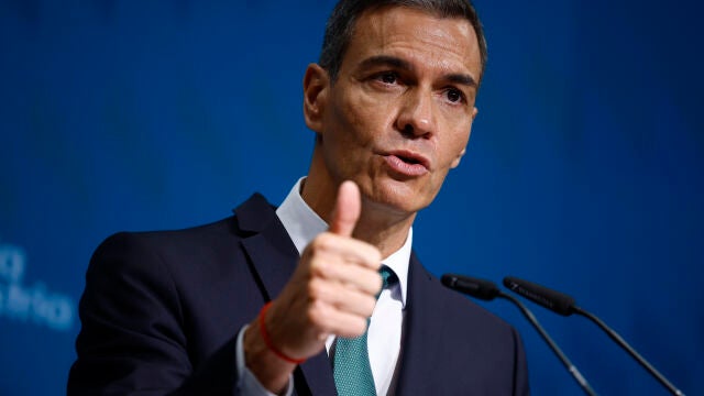 El presidente del Gobierno, Pedro Sánchez, clausura el acto ‘España, vanguardia de la industria verde’
