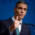 El presidente del Gobierno, Pedro Sánchez, clausura el acto ‘España, vanguardia de la industria verde’