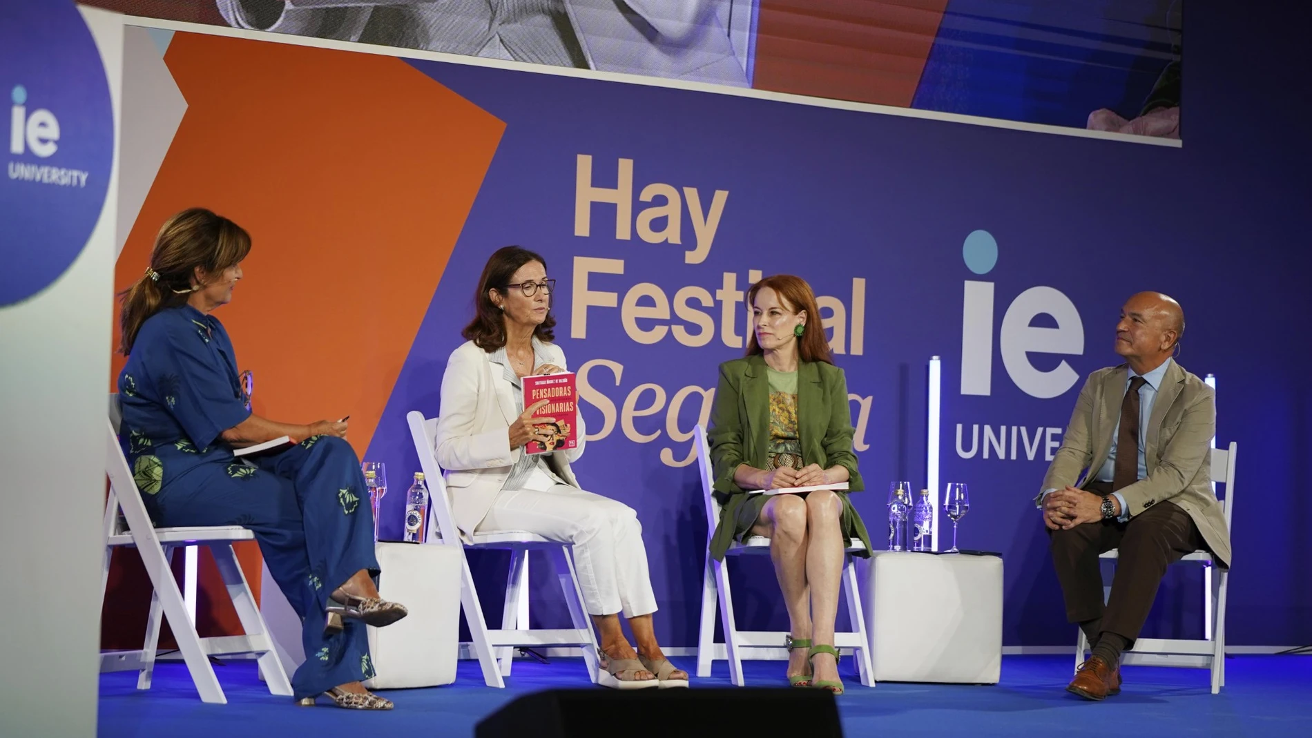 Actividad en la IE University del Hay Festival Segovia