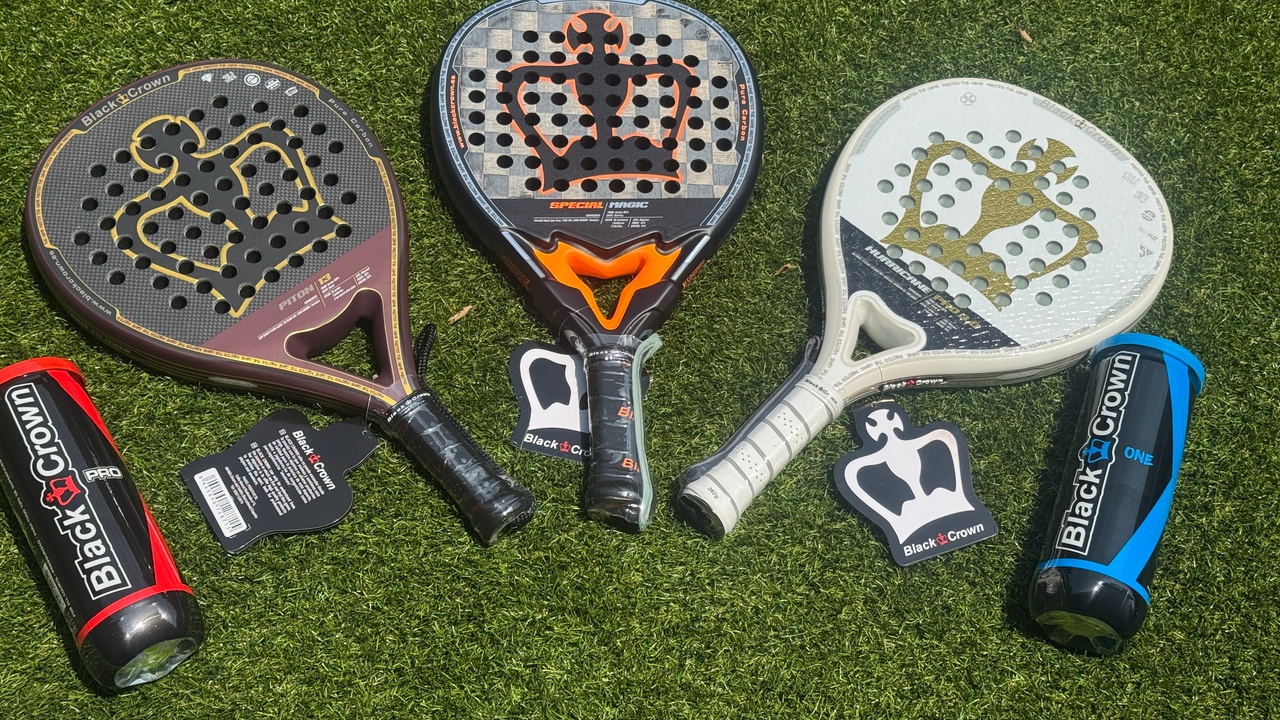 Black Crown lanza tres palas para 2025: así rinden la Piton 13, la Hurricane Pro 3.0 y la Special Magic