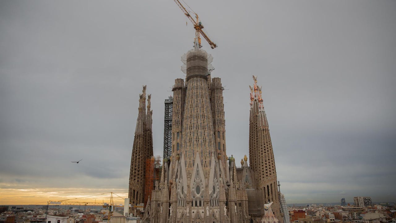 La Sagrada Familia tocará su máximo techo en junio de 2026