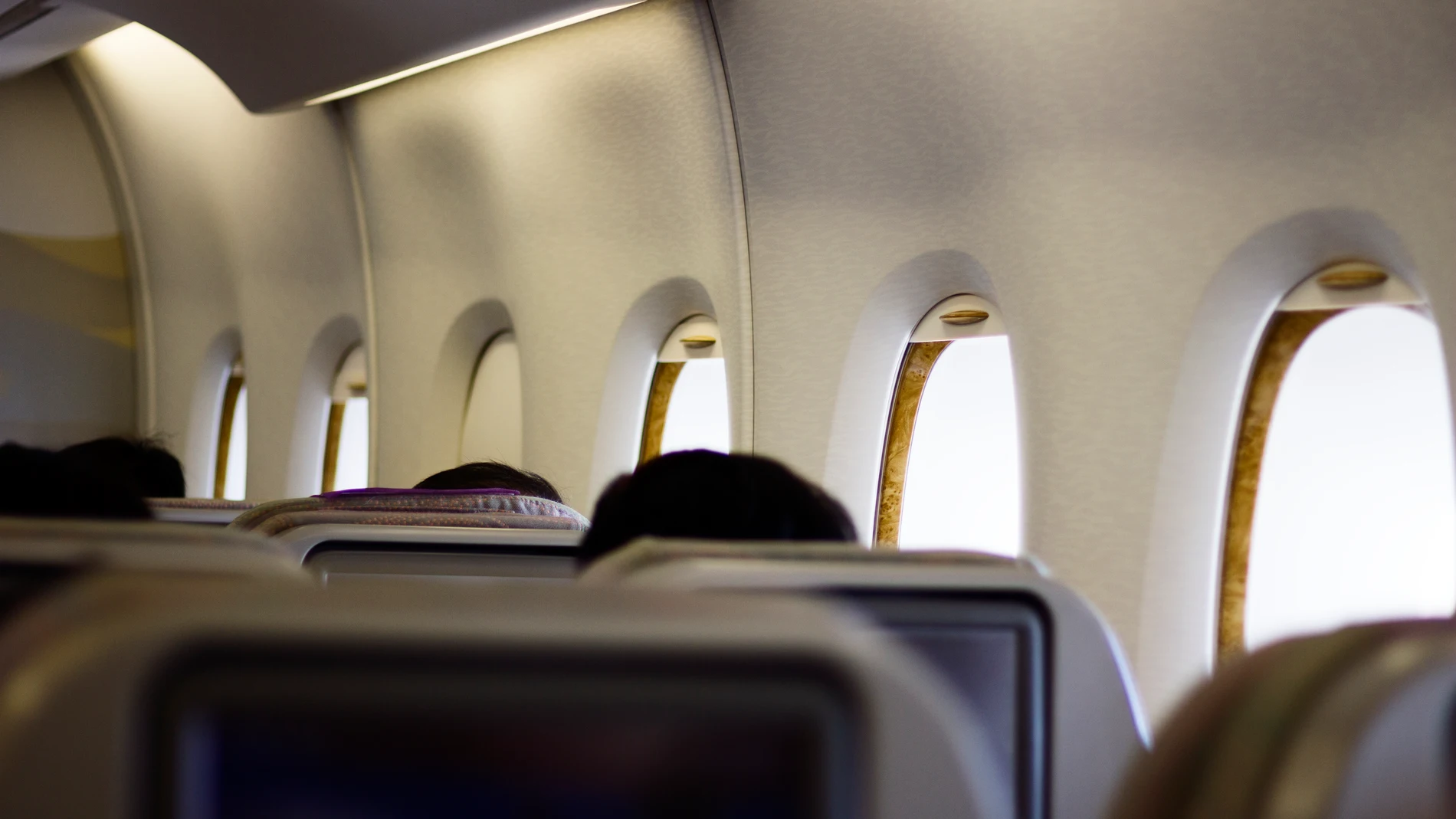 Ventanillas de un avión