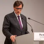 El presidente de la Generalitat, Salvador Illa, este lunes
