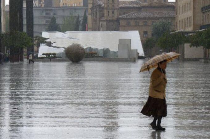 Lluvias en la cuenca del Ebro