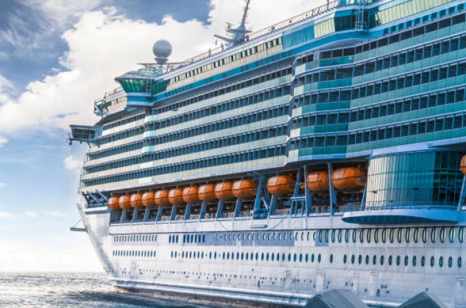 Imagen de archivo de un crucero 