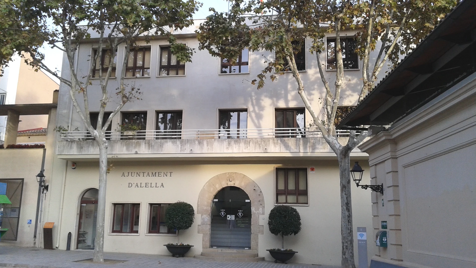 La sede del Consistorio de Alella