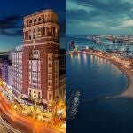 Imagen de las ciudades de Madrid y Barcelona