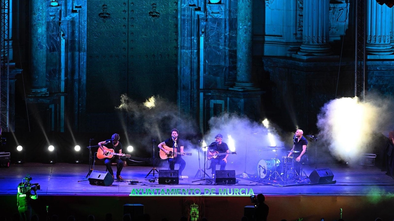 Viva Suecia lanza el pregón de la Feria de Murcia con un concierto inolvidable