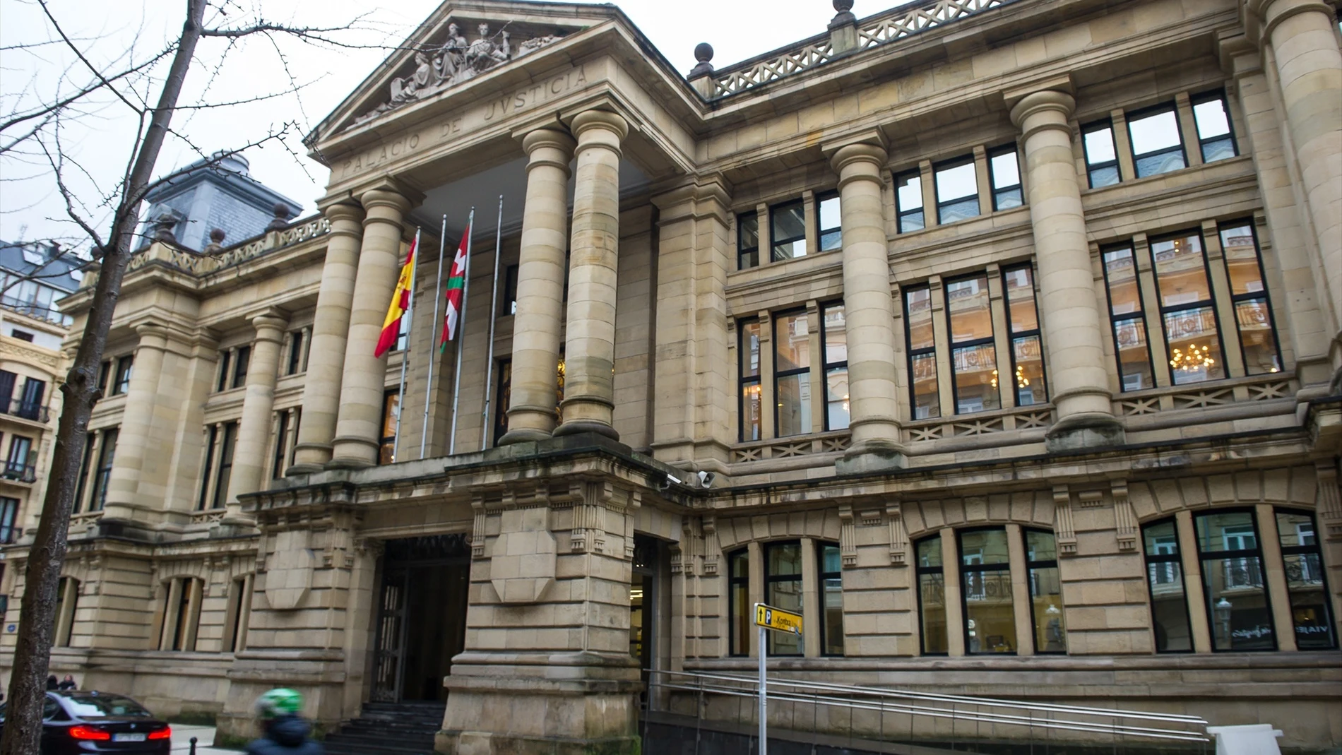 Vista de la Audiencia Provincial de Guipúzcoa