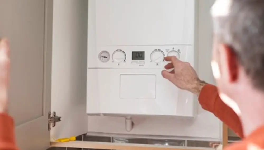 Instalación de una caldera de gas natural