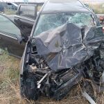 Sucesos.- Muere un hombre de 57 años al colisionar un turismo con un camión en Torre Pacheco (Murcia)