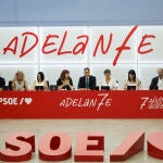 Reunión de la comisión Ejecutiva Federal del PSOE