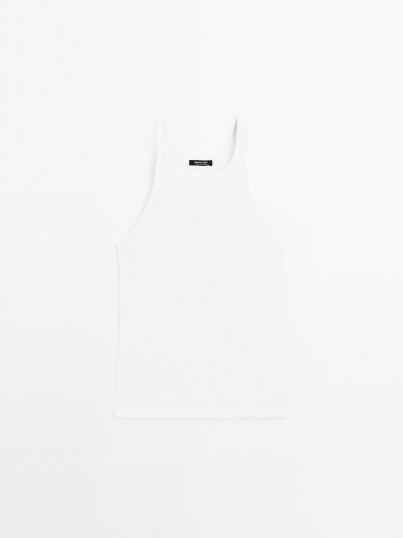 Top blanco.